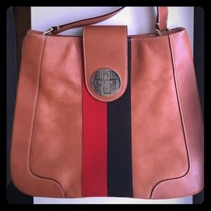 Kate Spade, tan leather cross body